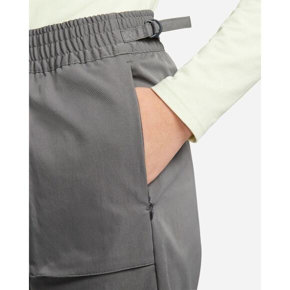 Nike Tech Pack Woven Pants Medium Gray Utility Performance Zipper Pockets - Picture 3 of 16